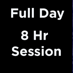 Full Day of Recording and Studio 8 hrs