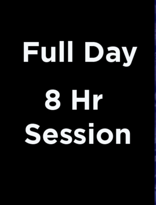 Full Day of Recording and Studio 8 hrs
