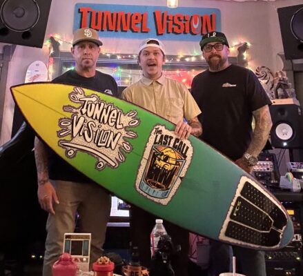 TUBE TOWN SURFBOARD & STUDIO TIME RAFFLE ENTRY