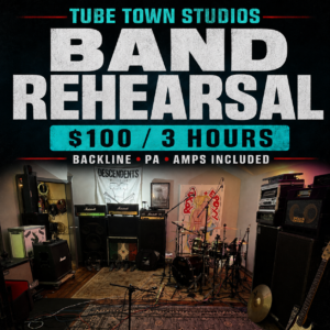 Band Rehearsal Rental 3Hr Block